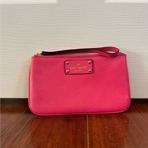 Kate Spade Vibrant Pink Wristlet